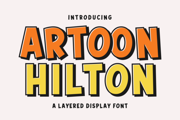 Artoon Hilton: The Bold Typeface That Brings Joy to Your Crafts