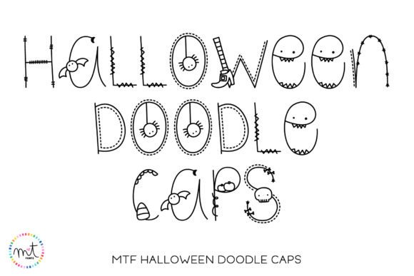 Bringing Spooky Cuteness to Life with Halloween Doodle Caps