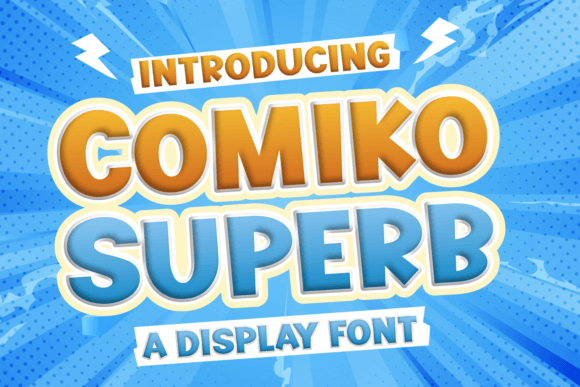 Comiko Superb Font for Eye-Catching Design