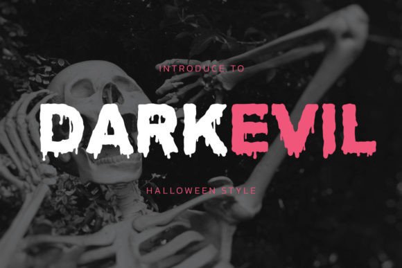 Darkevil: The Halloween Display Typeface That Powers Viral Campaigns
