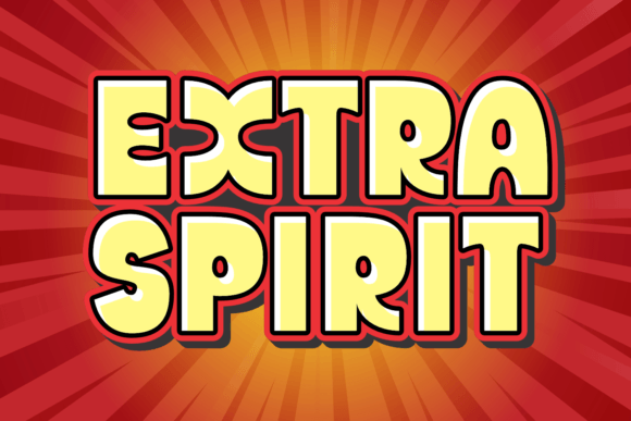Extra Spirit: The Creative Display Font for Bold Branding