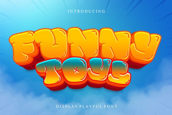 Funny Toys: The Playful Display Font That Transforms Brand Identity