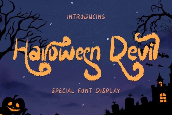 Halloween Devil: The Ultimate Display Font for Spooky Campaigns