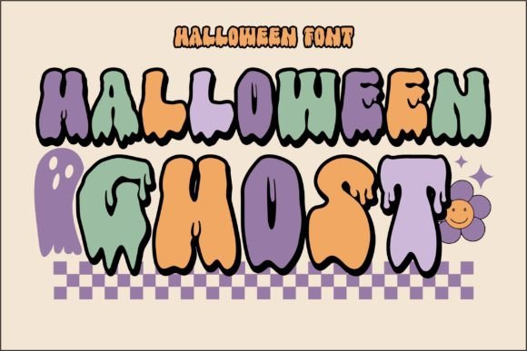 Halloween Ghost: The Retro Display Font That Transforms Small Business Branding