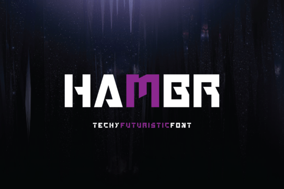 Hambr: The Bold Futuristic Typeface for Modern Crafters