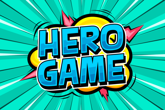 Hero Game: The Bold Display Font That Powers Campaign Clarity