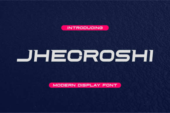 Jhecroshi: The Whimsical Display Typeface for Handmade Brands