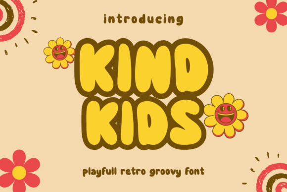Kind Kids: The Playful Display Typeface for Handmade Brands