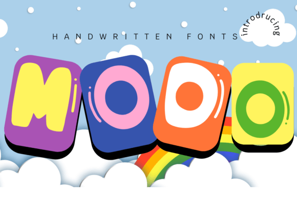 Modo: The Playful Display Font for Handmade Creators