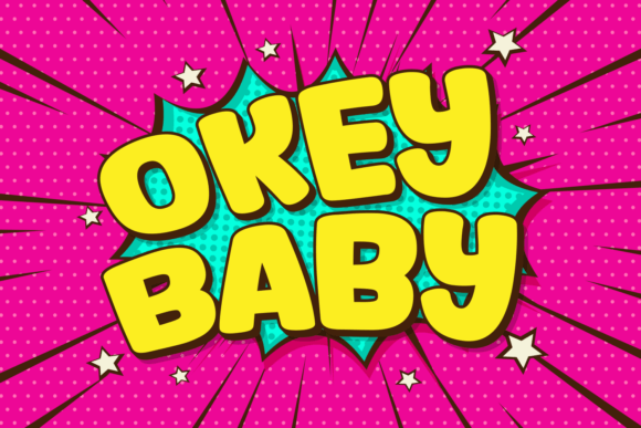 Okey Baby: The Perfect Display Font for Editorial Design