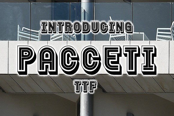 Pacceti: The Unique Display Font That Elevates Small Business Branding