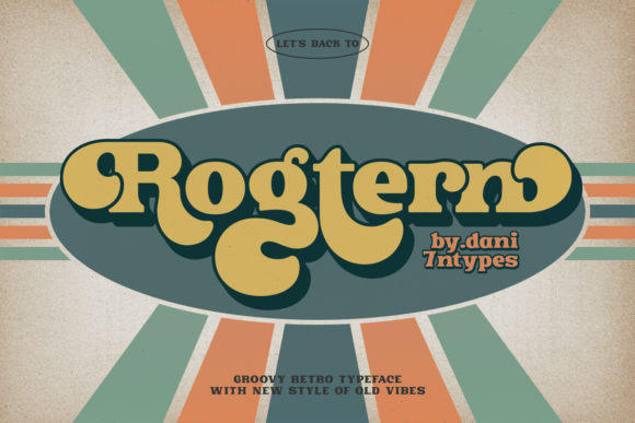 Rogtern Font: A Groovy Touch for Handmade Creations