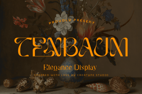 Tenbaum: The Quirky Display Typeface for Handmade Brands