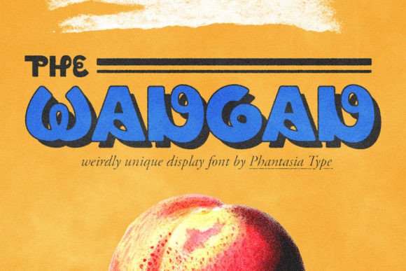 The Wangan: A Creative Display Font for Memorable Brand Identity