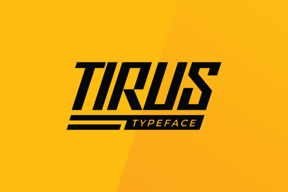 Tirus: A Futuristic Font for Bold Branding