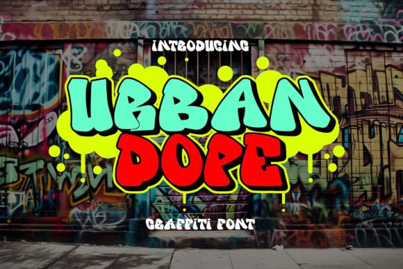 Urban Dope: The Bold Typeface That Makes Campaigns Pop