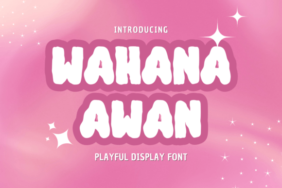 Wahana Awan: The Retro Display Font for Engaging Editorial Design