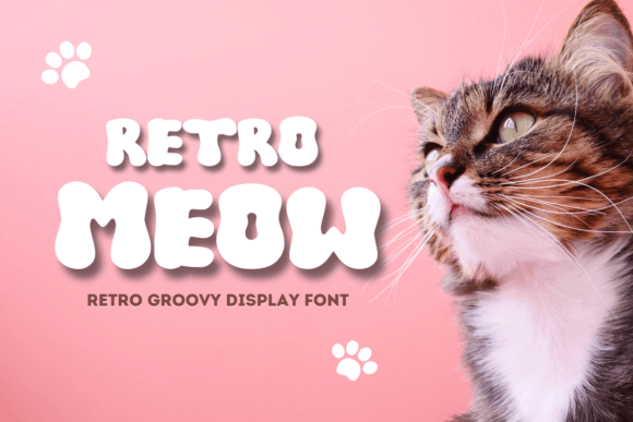 Why Retro Meow Is the Perfect Display Font for Editorial Design
