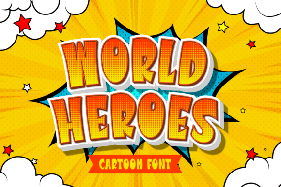 World Heroes: The Quirky Display Typeface That Supercharges Campaign Visuals